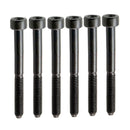 Set of 6 Stainless Steel String Lock Screws for Tremolo Systems