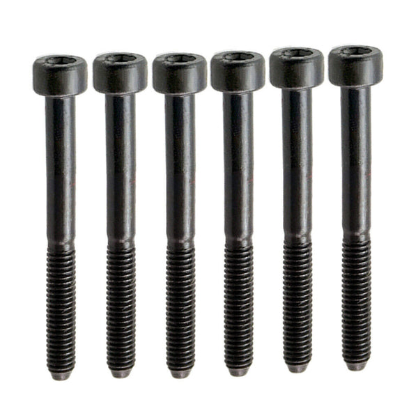 Set of 6 Stainless Steel String Lock Screws for Tremolo Systems
