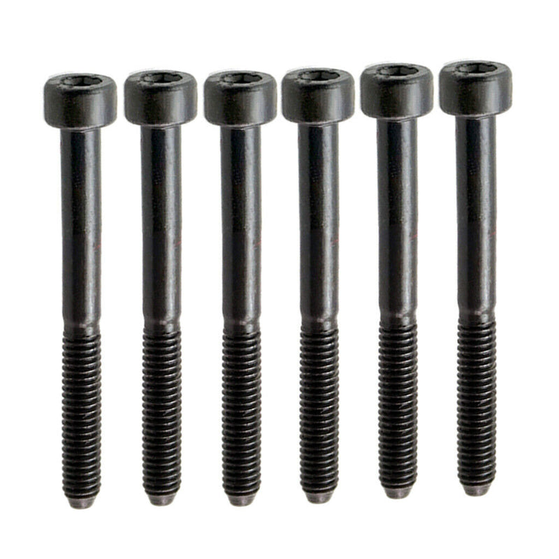 Set of 6 Stainless Steel String Lock Screws for Tremolo Systems