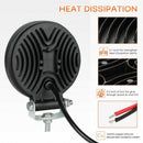LED Work Light, 2pcs 4 Inch Spot Flood Combo Diffused Round LED Work Lights