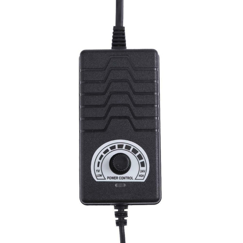 AC to DC Adapter 3-24V 2A Adjustable Power Supply Motor Speed Controller US