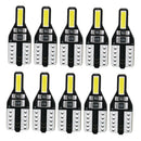 10 Pieces T10 W5W 168 194 7020 LED Interior Dome Map