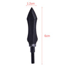 3pcs Hunting 100gr Black Retro Willow Arrow Archery Iron Arrowhead Practice Ti_