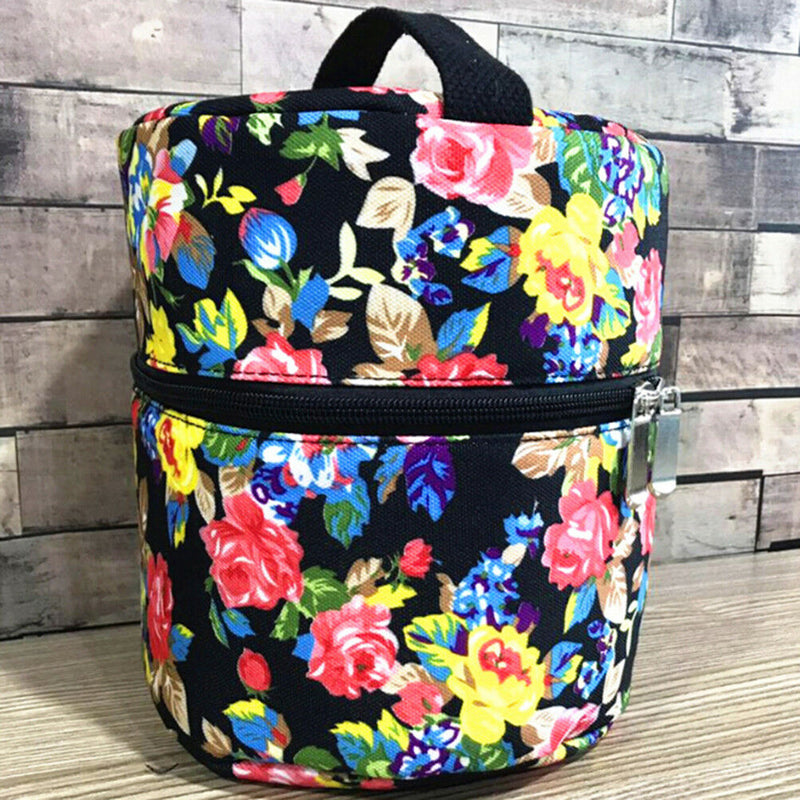 10-bottle Essential Oil Diffuser Carrying Case Tote Aromatherapy Bag Case 3C