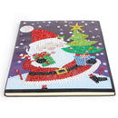 DIY Santa Claus Special Shaped Diamond Painting 60 Page A5 Notebook Notepad