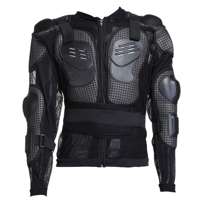 Motorcycle MX Full Body Armor Jacket Spine Chest Shoulder Protection Riding