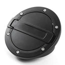 Gas Tank Cap Fuel Filler Door Cover for Jeep Wrangler JK 2007-2018 & Unlimi