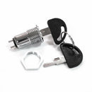 Electric Keylock Switch 2 Positions Security Key Switch Lock Secure 125V 1A