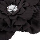 Barrette Hair Clip with Peony Flower and Strass for Baby Girls Women -