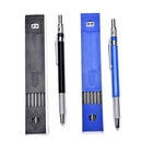 Lead Holder Automatic Draughting Mechanical Drafting Pencil 12x Black Lead LJ