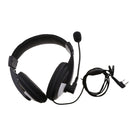 2 Pin Noise Cancelling Overhead Earpiece Car-Racing Audio Headphones Comfortable