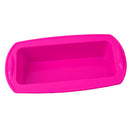 Silicone Bread Mold Loaf Pan Rectangle Baking DIY Homemade Utensil Rose Red