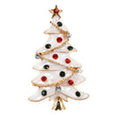 1X Fashion Elegant Diamond Christmas Tree Wedding Bridal Brooch Pin Rhinest G9M1