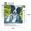 5D DIY Full Drill Diamond Painting Cartoon Dog Cross Stitch Embroidery Kits