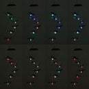 Butterfly Solar LED Wind Chime Light Hanging Lamp Outdoor Landscape Decor