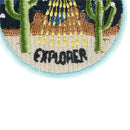 Cactus Fabric Patch Embroidered Sew On Patches For Clothing Diy Decoration ME