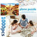 1000pcs Paper Puzzles DIY The World of Food Jigsaw Educational Handmade