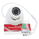 800TVL Indoor Night Vision CCTV Dome Camera 24LEDS Wide Angle IR Color Cam