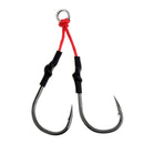 Saltwater Jigging Dual Assist Hook Offshore Deep Sea Fishing 8/0 Fishhook