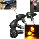 Motorcycle Bike LED Amber Turn Signal Blinker Light Indicator Bulb Universal  Z