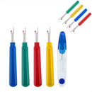 9 in 1 Thread Cutter Seam Ripper Stitch Unpicker with Plastic Scissors Kit A