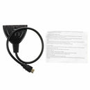 HDMI Switch with 3 Port Full HD, black V3X7