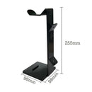 Acrylic Headset Holder Universal Display Stand With Supporting Bar Space Saving
