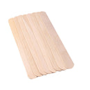 300 Pcs Wax Applicator Sticks, Large Popsicle Sticks, Wooden Craft Eyebrow