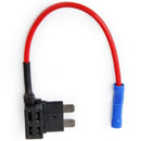 Black Red 5 Set Fuse Taps Holder Add-A-Circuit Gauge Car Auto Truck +5pcs 10 Amp