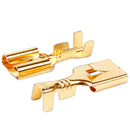 Car 6.3mm Crimp Electrical Connector Terminalsx100 N6X8