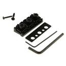 Durable Tremolo Locking Nut for Electric Guitar Strings Adjustable Black