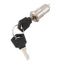 AC 250V 0.5A 2 Terminals On Off Tubular Key Lock Switch K9R4
