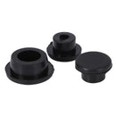 3X(3X Rubber Removable Plug Set for Jeep Wrangler JK 2007-2018 Tailgate Tra