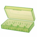 Battery Storage Case Holder/Organizer for 18650 or CR123A Battery Green