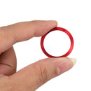 2X Engine Start Stop Push Switch Button Cover Ring Trim For VW Golf 7 MK7 Jetta