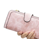 Ladies Wallet Zipper Long Purse Ladies' Card Wallet Triple Discount Fashion