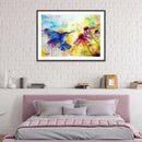 5D DIY Full Round Drill Diamond Painting Bird Cross Stitch for Gift (B1074)