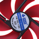 1pc Mini 120x120x25mm DC 12V 0.16A 2 Pin 7-Blade Blower Cooling Fan Cooler ES