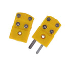 5 Set K Type Thermocouple M/F Temperature Testing Probe Connector3C
