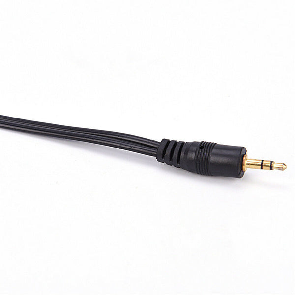 High Quality Computer 1/8  3.5Mm Male Mini Plug To 2-Rca Stereo Audio Cable  RES