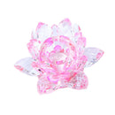 Buddhist Lotus Tealight Base Candlestick Candle Holder Fengshui Decor Pink