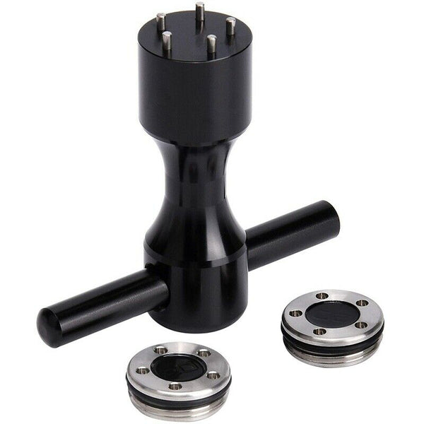 2 X 20G Golf Custom Weights + Wrench, Black 5 Pin Golf Putter Screw Wrench