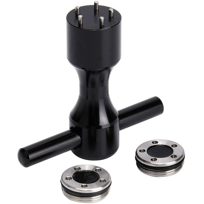 2 X 20G Golf Custom Weights + Wrench, Black 5 Pin Golf Putter Screw Wrench