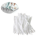 200 Count Elastic Cord String with Adjustable Thread Buckle for DIY Face Masks