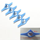 Blue 5 Pcs Thumb Thing Book Page Holder Various Function Bookmark`US