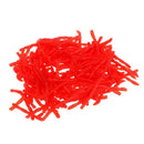 200Pcs/set 3cm Smell Red Bionic Worm Lures Soft Baits Carp Fishing Tackle Wobber