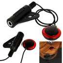 Piezo Microphone Pickup Contact Mic For Guitar Mandolin Violin Banjo Ukulele New