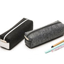 Fashion felt pencil case travel portable cosmeticbag stationery school officeâ„–[