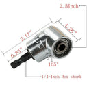 1X(Impact Adapter And Reducer Socket Adapter Set 1/4 Inch 3/8 Inch 1/2 Inch