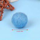 10pcs/lot 2cm DIY Wool Felt Balls Round Wool Felt Balls Pom Poms Mixed ColorBX